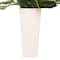 6ft. Artificial Ficus Microcarpa Tree in White Decorative Pot